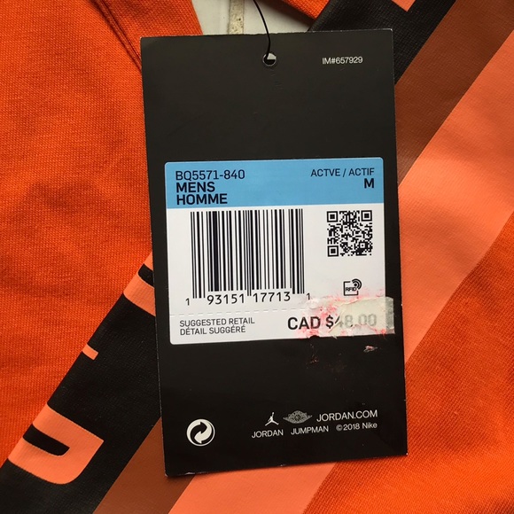 NWT Air Jordan Long Sleeve Tee - Picture 5 of 5